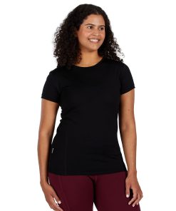Lightweight Women's T-Shirt Crew Top - 100% Merino Wool