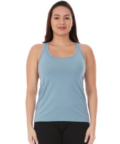 Microweight Women's Wool Racerback Tank Top - Woolverino