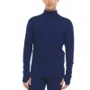 Heavyweight Men's Wool 1/4 Zip - 100% Merino Wool
