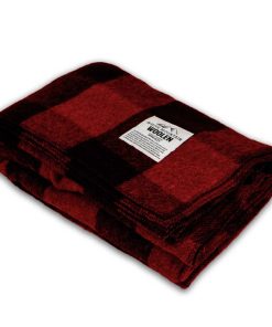 Wool Throw Blanket - White Mountain Woolen