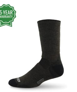 Merino Wool Socks - Midweight Crew